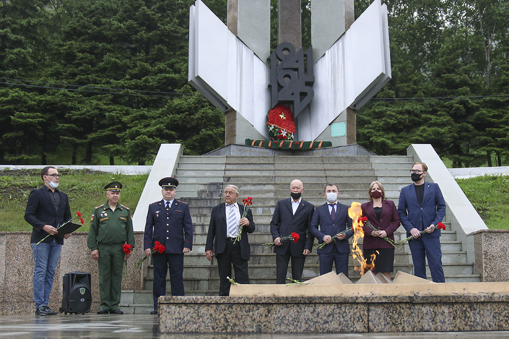 Находка почтила память павших на фронтах Великой Отечественной войны