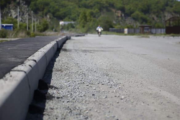 В Находке ремонтируют проезд между востребованными автотрассами – ул. Шоссейной и Северным проспектом
