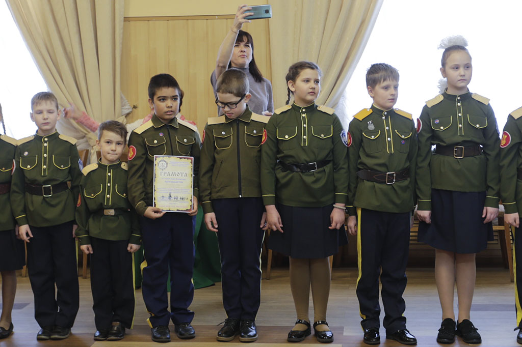 Церемония посвящения в казаки состоялась в Международном морском клубе