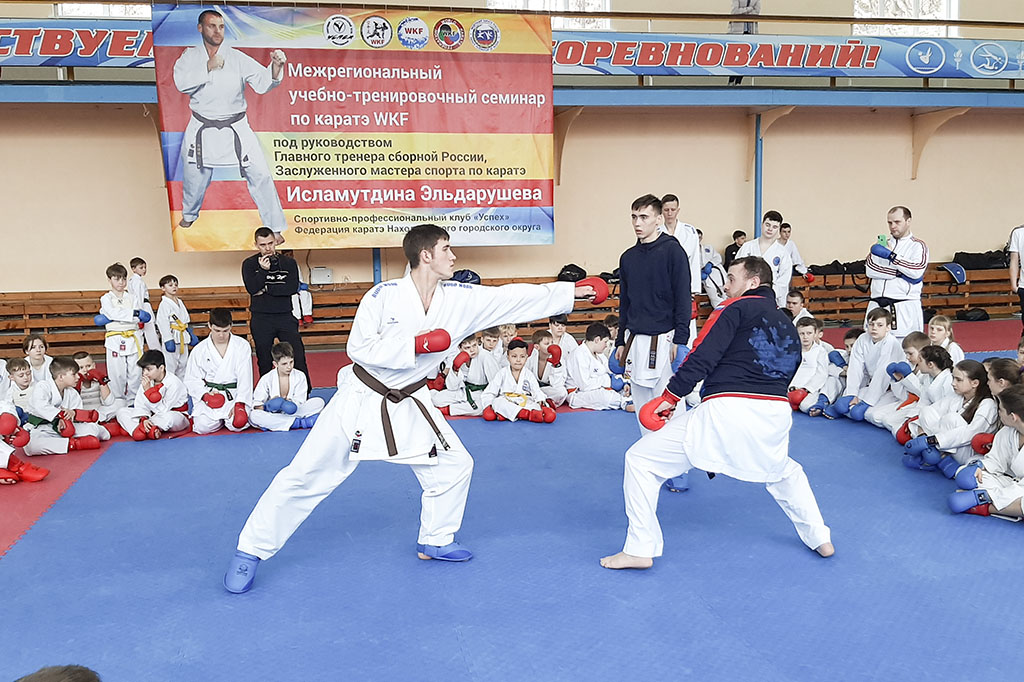 Межрегиональный спортивный семинар провёл в Находке Исламутдин Эльдарушев