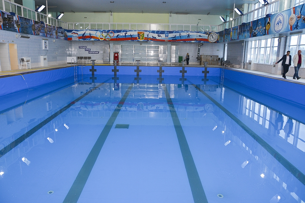 Отремонтирован бассейн Спортивной школы «Приморец»