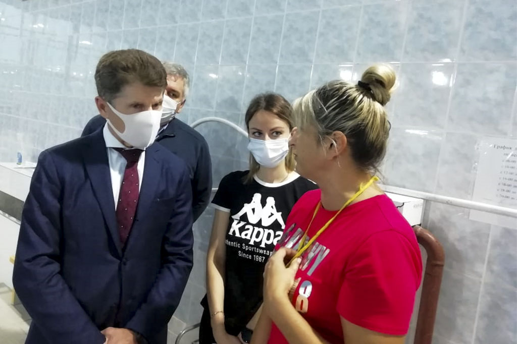 В Спортивной школе «Приморец» реализуют инициативу губернатора Олега Кожемяко