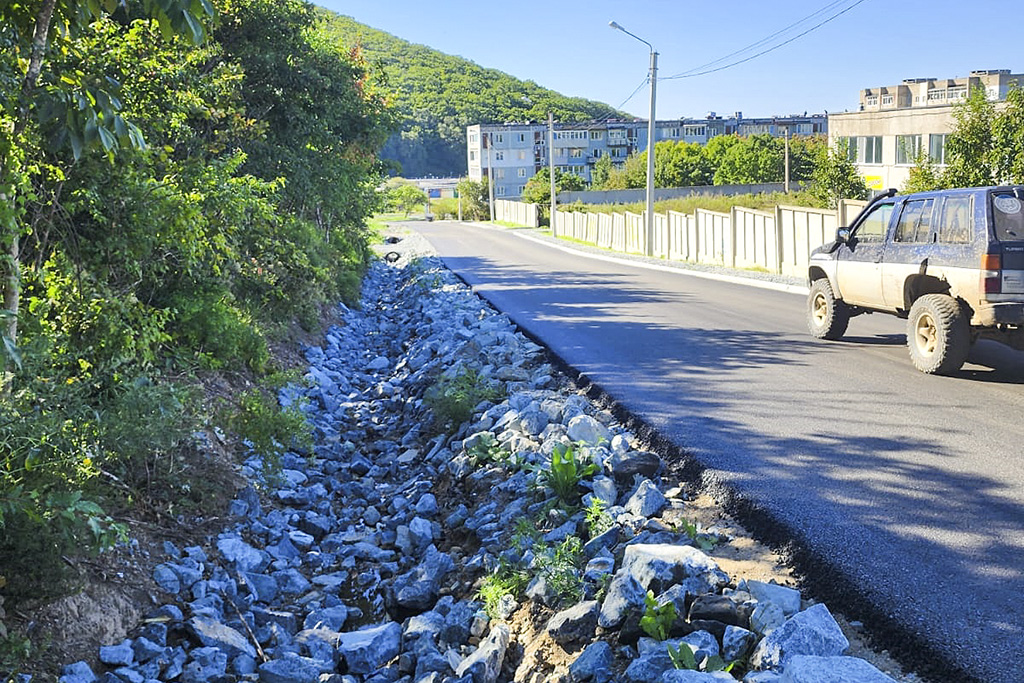 В Находке продолжается ремонт дорог